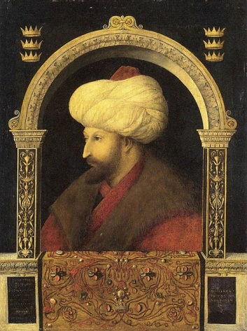 Bellini's portrait of Sultan Mehmet II